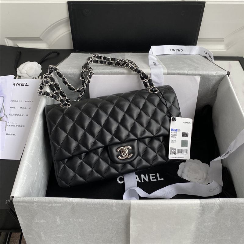 Chanel CLASSIC HANDBAG Lambskin LB3482 (1)