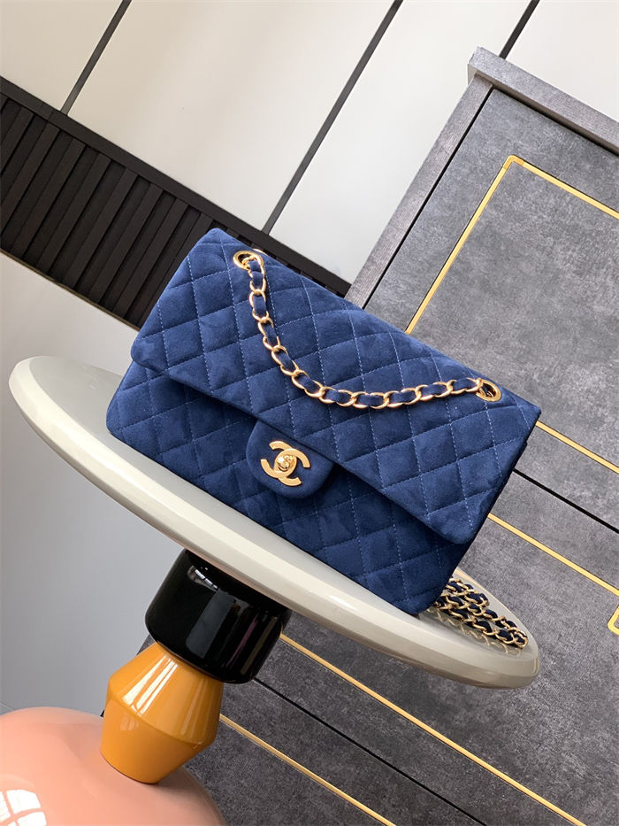 Chanel CLASSIC HANDBAG Suede LB9058 (1)