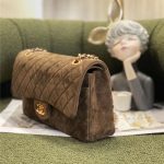 Chanel CLASSIC HANDBAG Suede LB9291 (5)