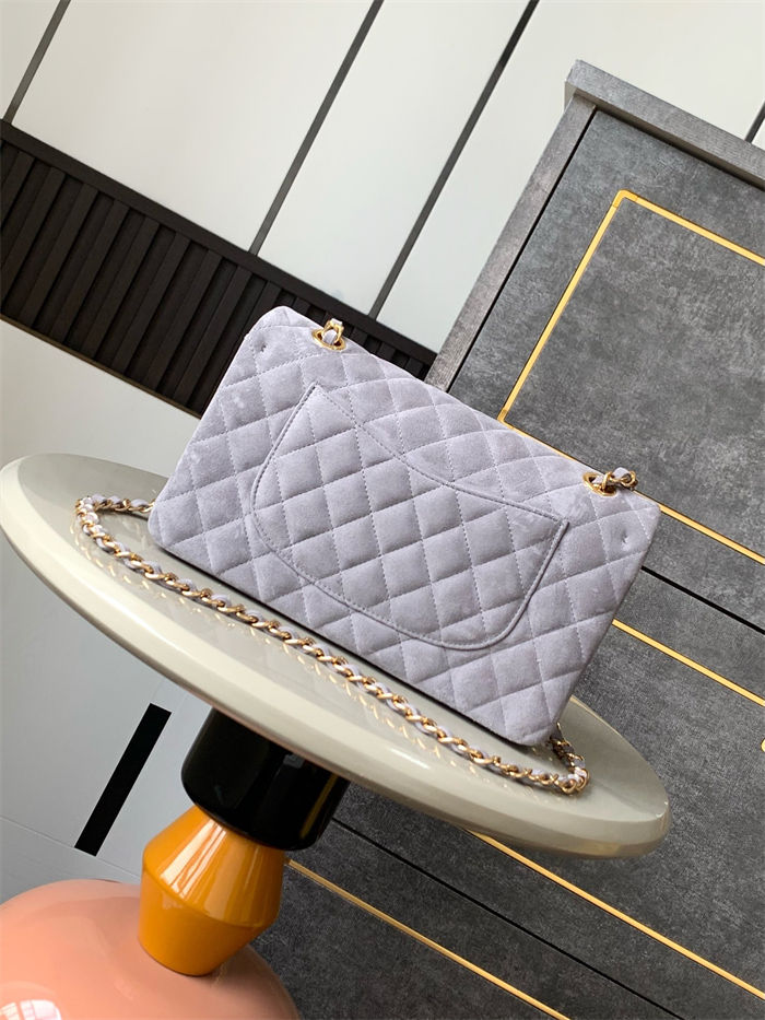 Chanel CLASSIC HANDBAG Suede LB9962 (2)