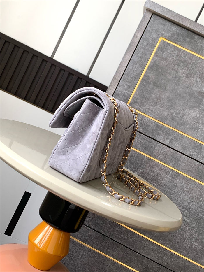 Chanel CLASSIC HANDBAG Suede LB9962 (6)
