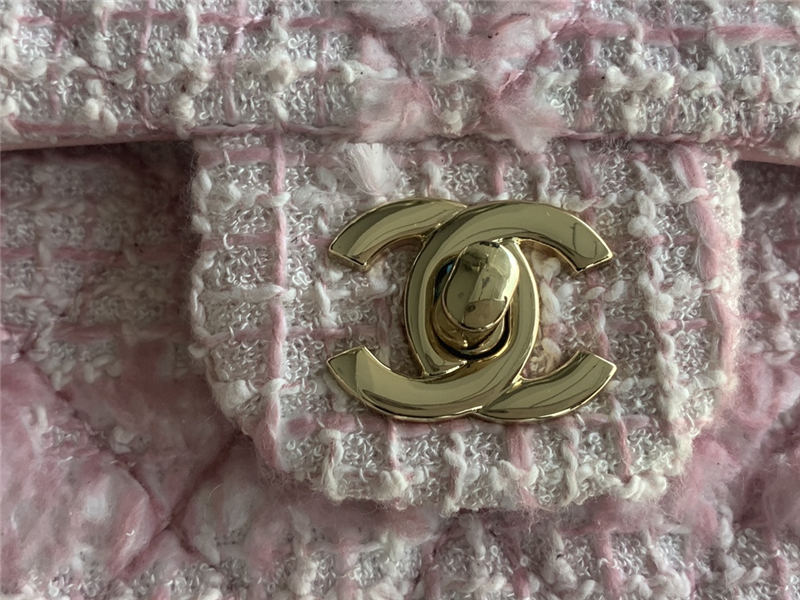Chanel CLASSIC HANDBAG Tweed LB11715 (3)