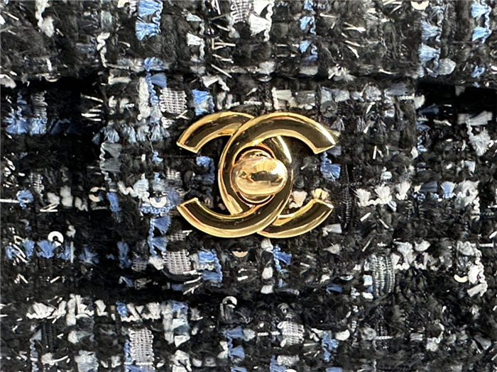 Chanel CLASSIC HANDBAG Tweed LB11996 (5)