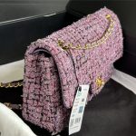 Chanel CLASSIC HANDBAG Tweed LB12823 (6)