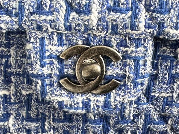 Chanel CLASSIC HANDBAG Tweed LB12825 (6)