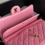 Chanel CLASSIC HANDBAG Tweed LB12827 (5)