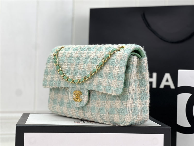 Chanel CLASSIC HANDBAG Tweed LB13270 (2)