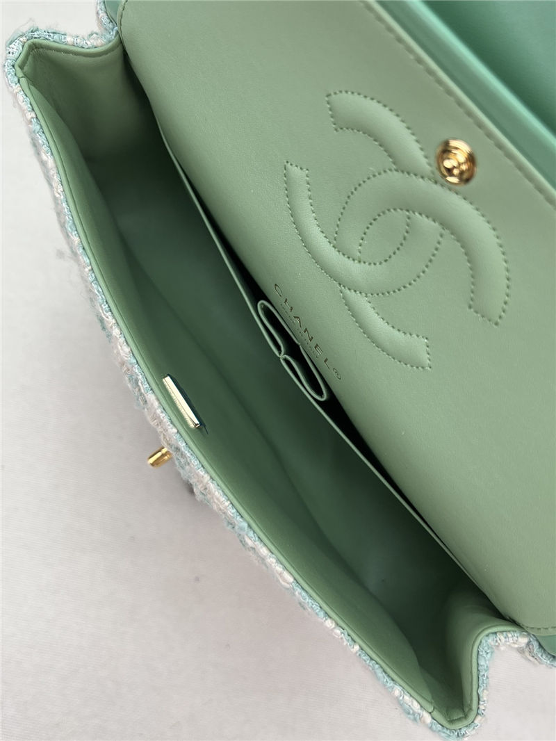 Chanel CLASSIC HANDBAG Tweed LB13270 (4)