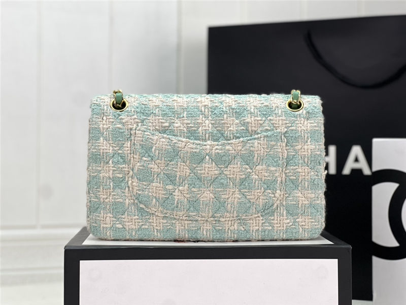 Chanel CLASSIC HANDBAG Tweed LB13270 (5)