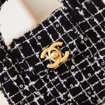 Chanel CLUTCH Cotton Tweed LB14862 (2)