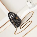 Chanel CLUTCH Cotton Tweed LB14862 (6)