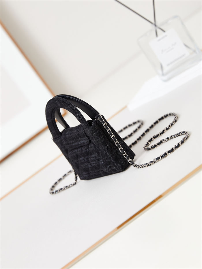 Chanel CLUTCH Printed Denim LB14985 (5)