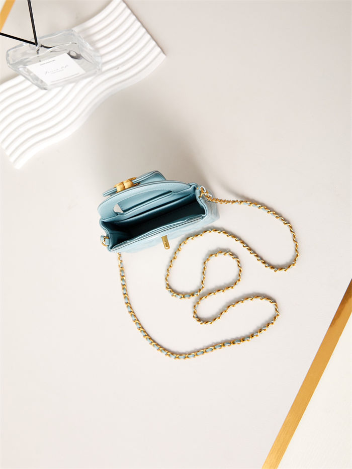 Chanel CLUTCH Shiny Aged Calfskin LB14867 (4)