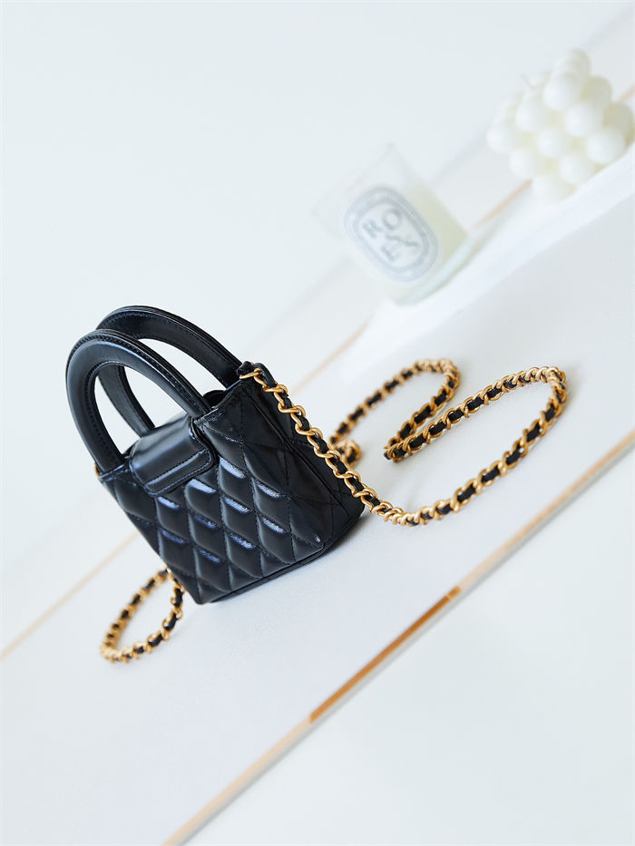 Chanel CLUTCH Shiny Aged Calfskin LB4133 (3)