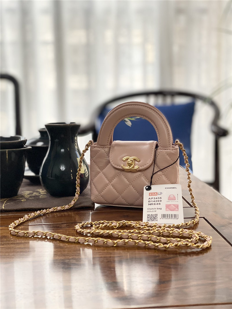 Chanel CLUTCH Shiny Aged Calfskin LB6681 (1)