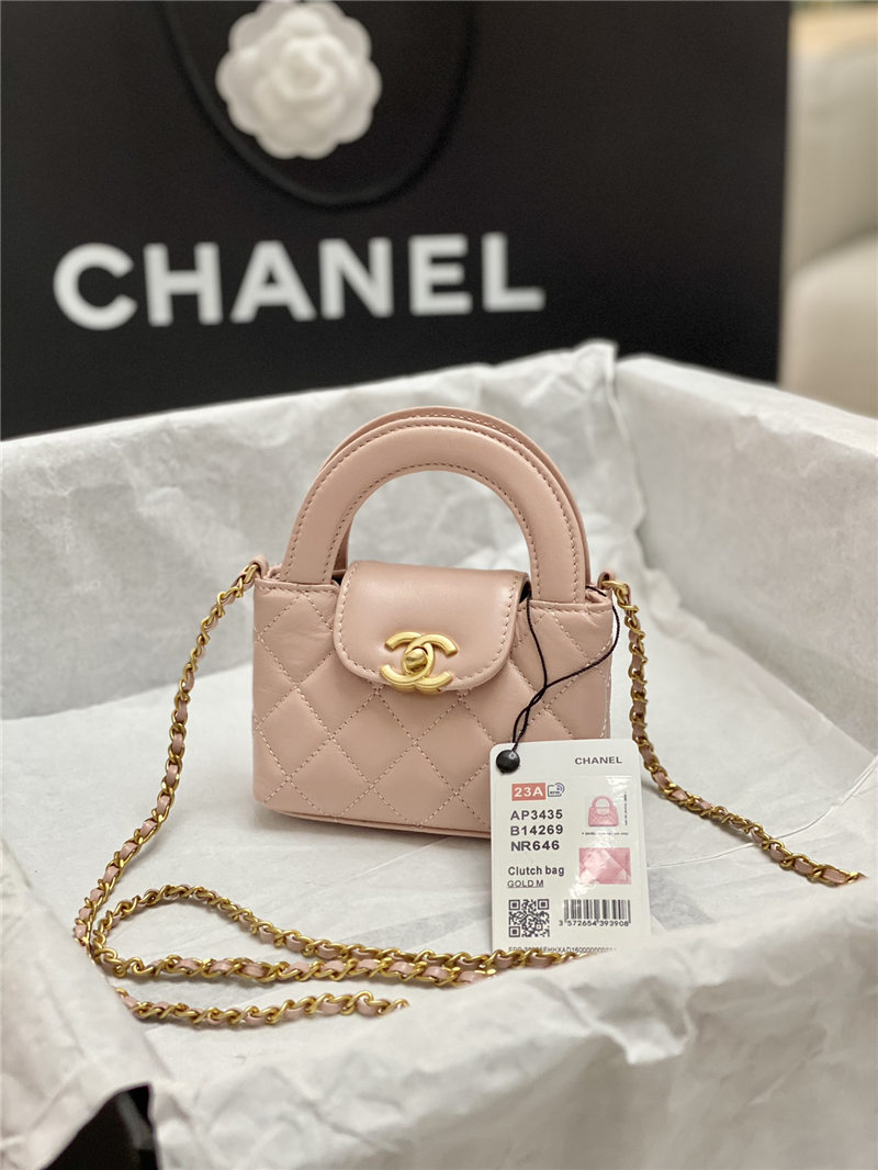 Chanel CLUTCH Shiny Aged Calfskin LB6681 (2)