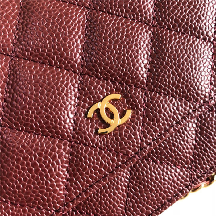 Chanel Classic WOC Grained Calfskin LB6718 (2)