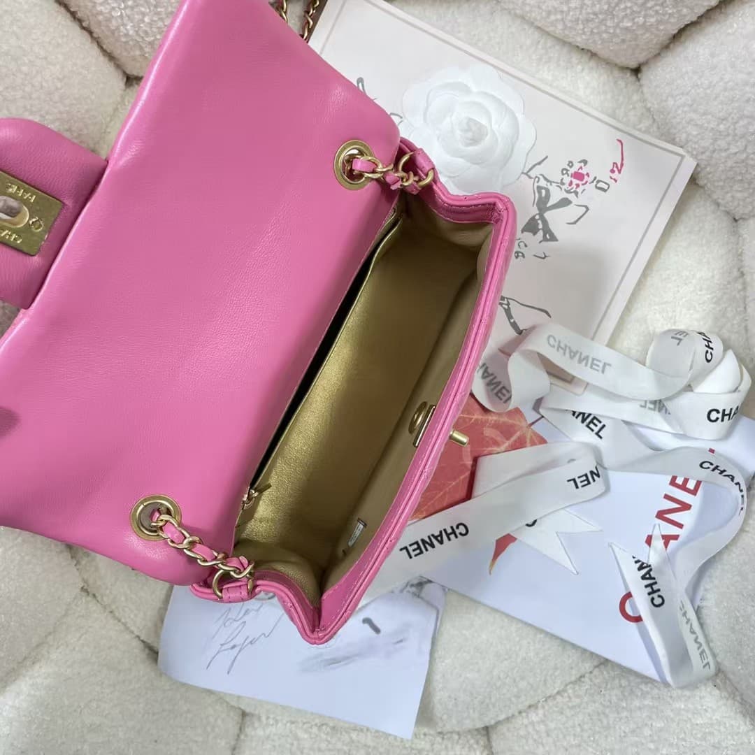 Chanel FLAP BAG Lambskin LB16142 (4)