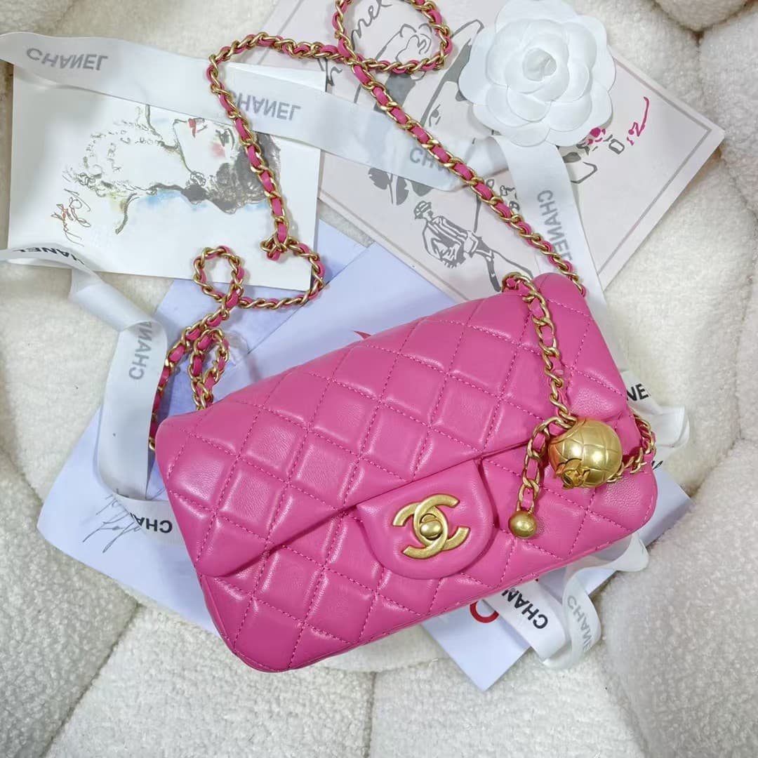 Chanel FLAP BAG Lambskin LB16142 (5)