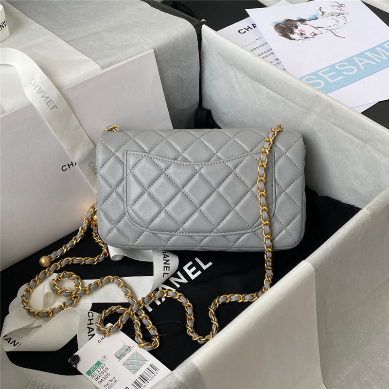 Chanel FLAP BAG Lambskin LB3645 (2)