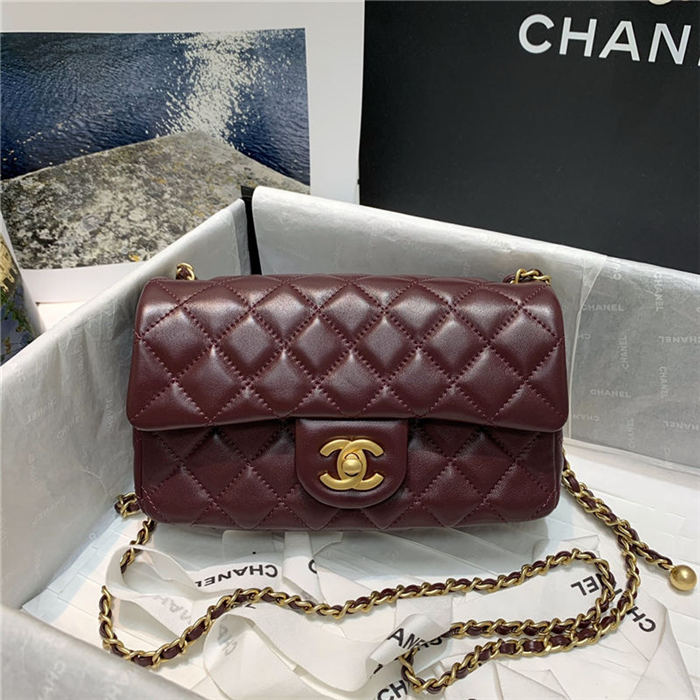 Chanel FLAP BAG Lambskin LB3772 (1)