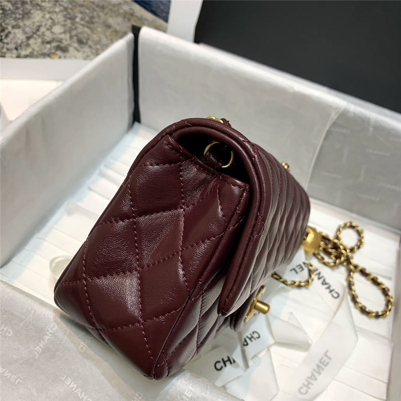 Chanel FLAP BAG Lambskin LB3772 (4)