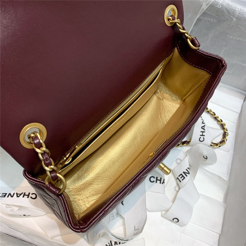 Chanel FLAP BAG Lambskin LB3772 (5)