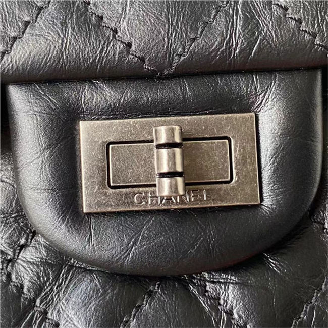 Chanel MINI 2.55 HANDBAG Aged Calfskin LB13022 (3)