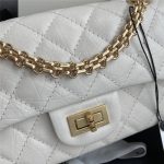 Chanel MINI 2.55 HANDBAG Aged Calfskin LB4081 (3)