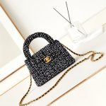 Chanel MINI SHOPPINGBAG Cotton Tweed LB14214 (1)