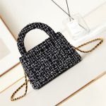 Chanel MINI SHOPPINGBAG Cotton Tweed LB14214 (2)