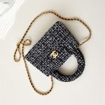 Chanel MINI SHOPPINGBAG Cotton Tweed LB14214 (5)