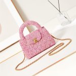 Chanel MINI SHOPPINGBAG Cotton Tweed LB14215 (1)