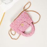 Chanel MINI SHOPPINGBAG Cotton Tweed LB14215 (6)