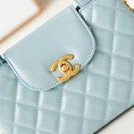 Chanel MINI SHOPPINGBAG Shiny Aged Calfskin LB14216 (3)