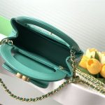 Chanel MINI SHOPPINGBAG Shiny Aged Calfskin LB14271 (3)