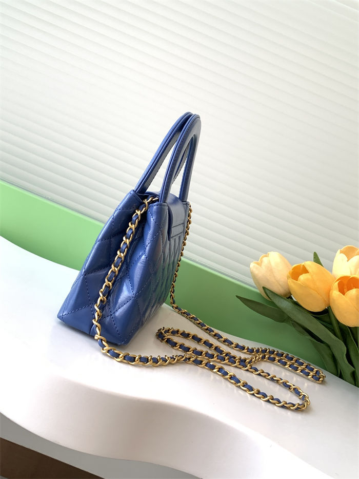 Chanel MINI SHOPPINGBAG Shiny Aged Calfskin LB14869 (2)