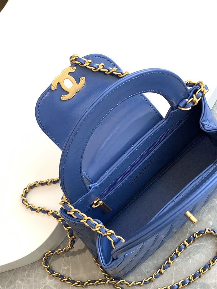 Chanel MINI SHOPPINGBAG Shiny Aged Calfskin LB14869 (5)