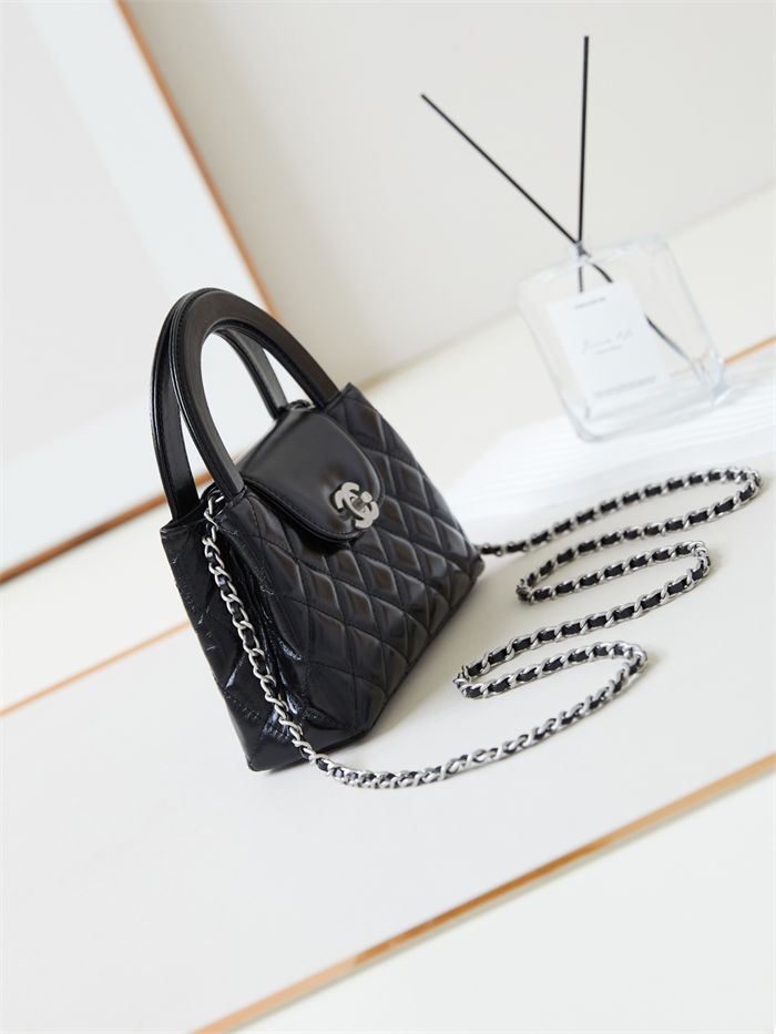 Chanel MINI SHOPPINGBAG Shiny Aged Calfskin LB14870 (2)