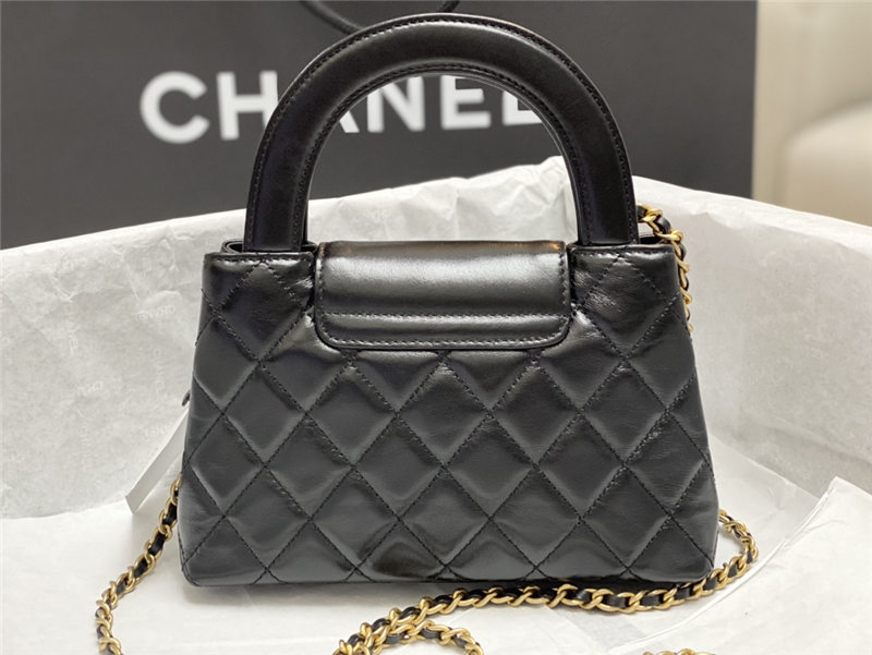 Chanel MINI SHOPPINGBAG Shiny Aged Calfskin LB6685 (5)