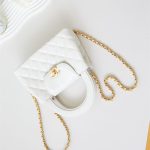 Chanel MINI SHOPPINGBAG Shiny Aged Calfskin LB6686 (4)