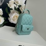 Chanel Mini Backpack Grained Calfskin LB14479 (3)