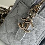 Chanel Mini Backpack Grained Calfskin LB14480 (4)
