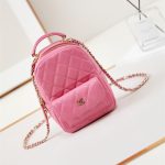 Chanel Mini Backpack Grained Calfskin LB14966 (1)