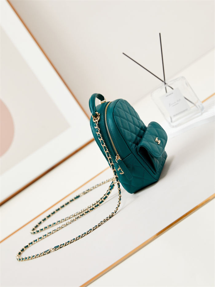 Chanel Mini Backpack Grained Calfskin LB14967 (6)