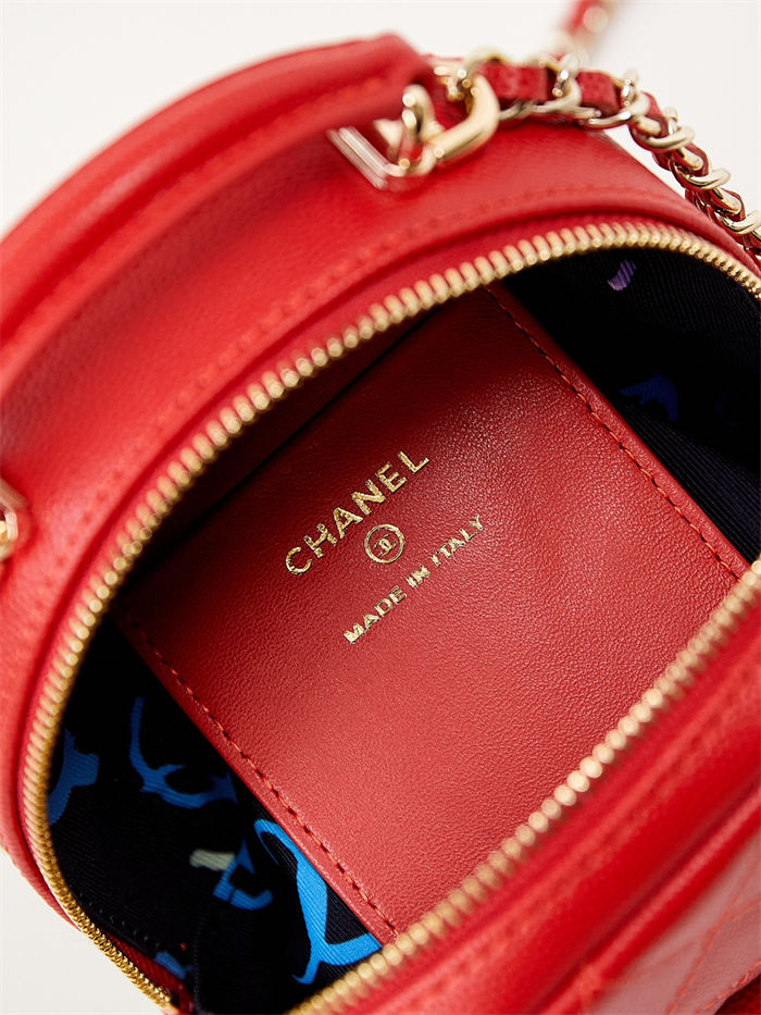 Chanel Mini Backpack Grained Calfskin LB14968 (6)