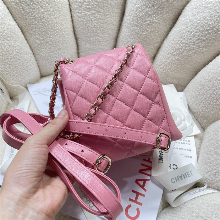 Chanel SMALL BACKPACK Calfskin LB14906 (5)