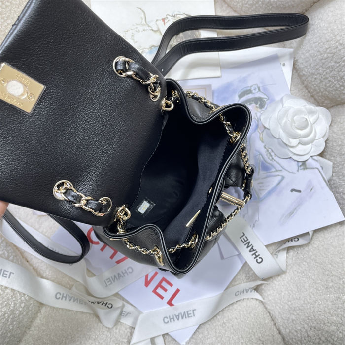 Chanel SMALL BACKPACK Calfskin LB14909 (6)