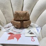Chanel SMALL BACKPACK Grained Shiny Calfskin LB12509 (1)