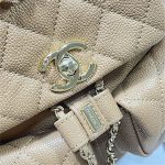 Chanel SMALL BACKPACK Grained Shiny Calfskin LB12509 (6)